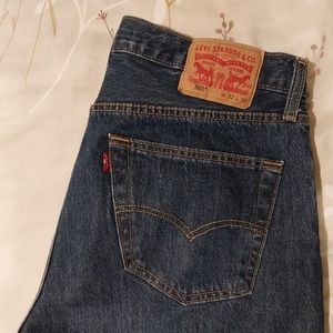 Levi's 501 mens 32x30 dark blue